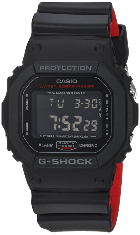 Casio Men's DW-5600HR-1CR G Shock Digital Display Quartz Black Watch Casio