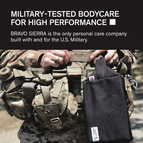 Aluminum-Free Deodorant for Men by Bravo Sierra, 1-Pack - Contains Natural Ingredients – Long Lasting All-Day Odor and Sweat Protection -Sandalwood and Fig, 3.2 oz - Paraben-Free, Vegan & Cruelty-Free