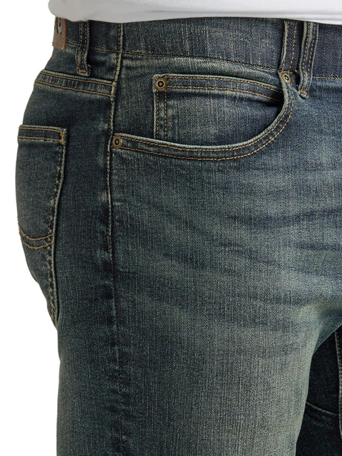 Lee Men's Extreme Motion Regular Straight Jean Maverick 36W x 32L