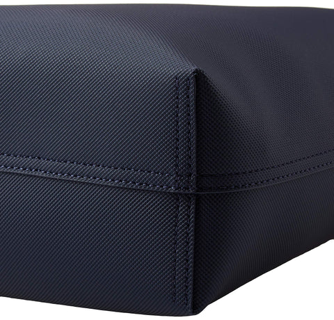 Lacoste womens Anna Vertical Shopping Tote Bag, Sinople/Navy Blue-aconit-white, One Size US Lacoste
