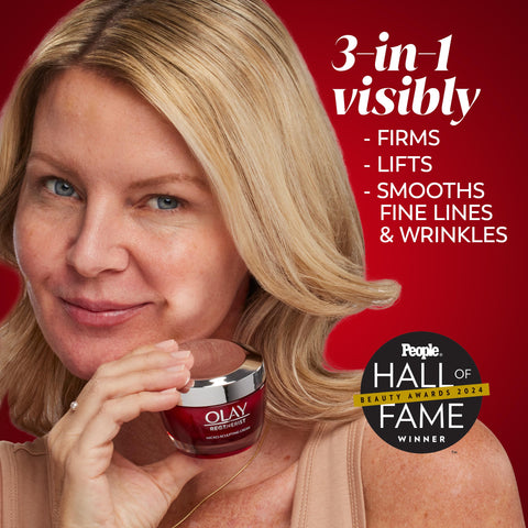 Olay Face Moisturizer, Regenerist Micro-Sculpting Cream for Women, Fragrance-Free - Hydrating, Anti-Aging, Anti-Wrinkle, Firming Skin Care - Hyaluronic Acid, Niacinamide, Amino Peptides, 1.7 Oz