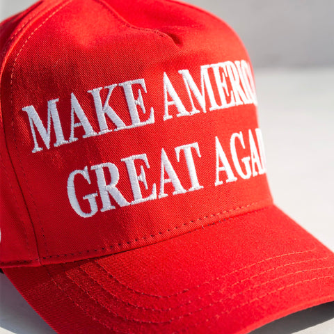 Trump 45-47 MAGA Hat - Red