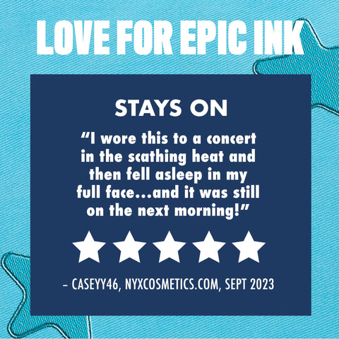 NYX PROFESSIONAL MAKEUP Epic Ink Liner, Waterproof Liquid Eyeliner - Black, Vegan Formula NYX PROFESSIONAL MAKEUP