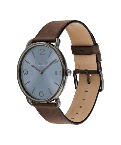 Coach Elliot Men's Watch | Contemporary Minimalism with Distinctive Artistry | A True Classic Designed for Every Occasion | Water Resistant (Model 14602647) Coach