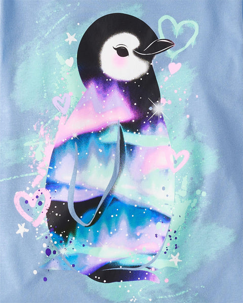 The Children's Place Girls Animal Long Sleeve Graphic T-Shirts,Multipacks Animals 5-Pack Medium