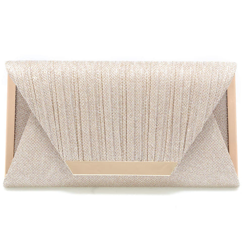 clutches for women evening bag purses and handbags evening clutch purs Silver clutch purses for women wedding(Champagne) Mihawk