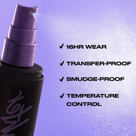 Urban Decay All Nighter Waterproof Makeup Setting Spray (Full Size) - Natural Finish, Smudge-Proof, Transfer-Resistant, Up to 16HR Wear, Cools Skin Temperature, Fine Mist, Controls Shine - 4 Fl Oz URBAN DECAY