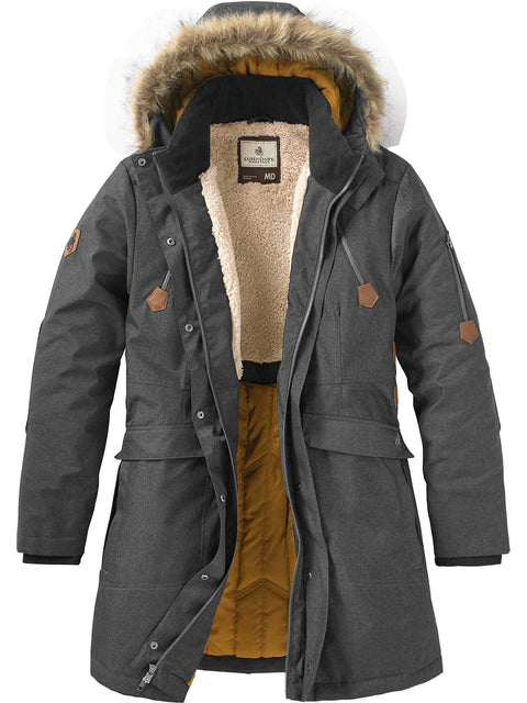 Legendary Whitetails Women's Anchorage Parka, Dark Coal Heather, Medium Legendary Whitetails