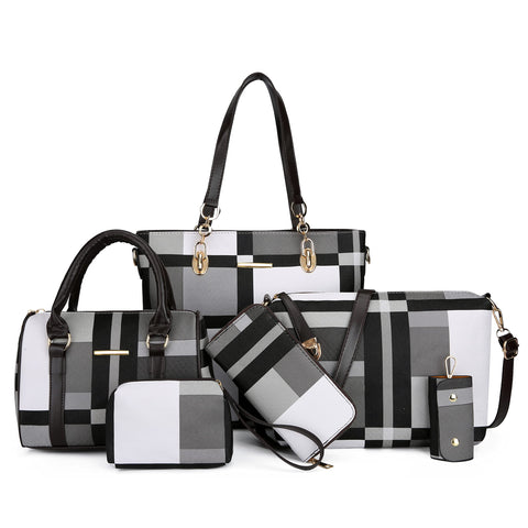 2E-youth Designer Purses And Handbags For Women Satchel Shoulder Bag Tote Bag For Work Clutch Purses (Black, White, Grey) 2E-youth