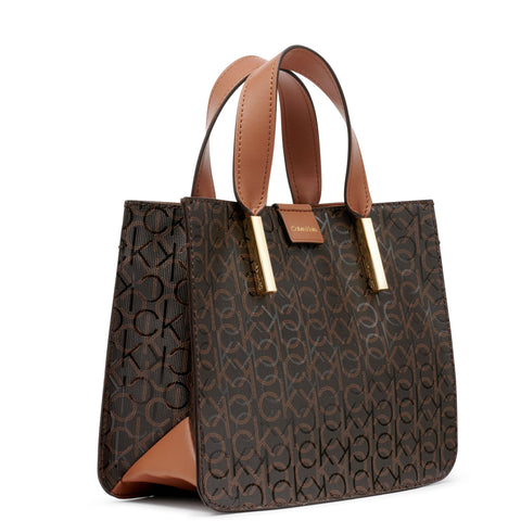 Calvin Klein Audrey Mini Bag Crossbody, Brown/Khaki/Caramel Calvin Klein