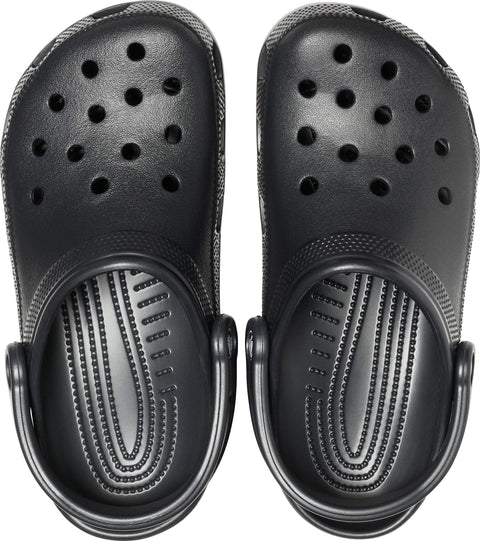 Crocs unisex adult Men's and Women's Classic (Neutral Colors) Clog, Black, 8 Women 6 Men US