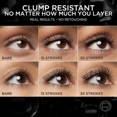 L'Oreal Paris Paradise Big Deal Mascara, Volumizing and Lengthening Formula, Buildable, Clump Resistant, Washable Blackest Black Mascara, 0.33 Fl Oz