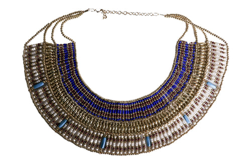 Arsimus Cleopatra Necklace Collar Choker Ancient Egyptian Costume Belly Dance Arsimus