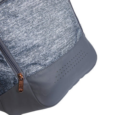adidas Unisex Defender 4 Small Duffel Bag, Jersey Onix Grey/Rose Gold/Onix Grey, One Size adidas