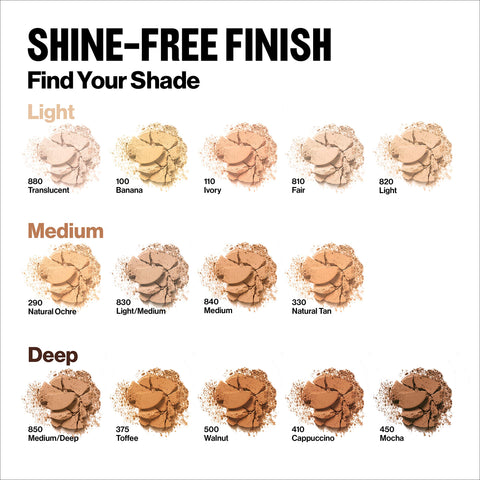 Revlon ColorStay Pressed Powder Face Makeup, Longwearing, Fragrance-Free, Noncomedogenic, 830 Light Medium, 0.3 oz