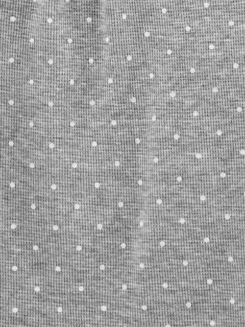 Simple Joys by Carter's Girls' Long-sleeve Thermal Shirts, Pack of 3, Grey Dots/Pink/White Floral, 4