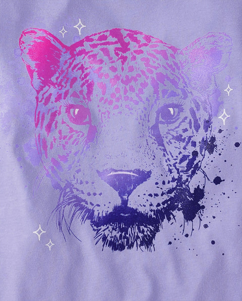 The Children's Place Girls Animal Long Sleeve Graphic T-Shirts,Multipacks Animals 5-Pack Medium