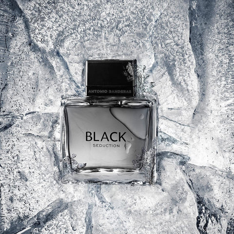 Antonio Banderas Perfumes - Black Seduction - Eau de Toilette Spray for Men - Long Lasting - Elegant, Masculine and Sexy Fragance - Amber Woody Scent- Ideal for Special Events - 3.4 Fl Oz BANDERAS