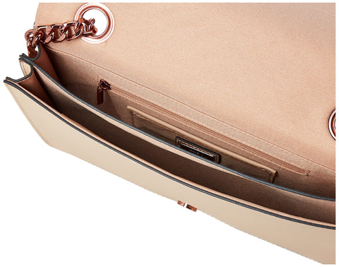 ALDO Women's Medium Greenwald Crossbody Bag, Beige Overflow ALDO