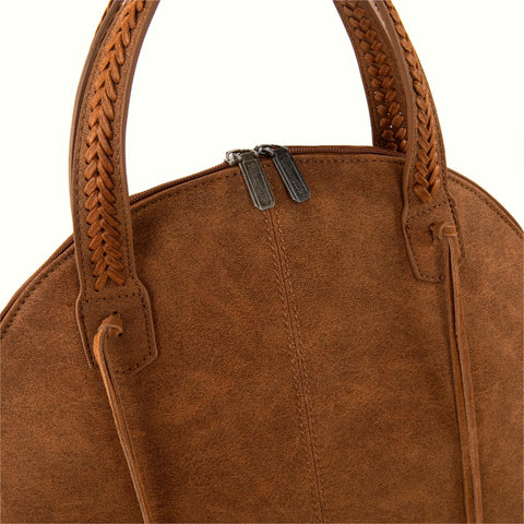 Wrangler Weekender Purse Western Oversized Casual Satchel bag Top handle Travel bag and Bohe Purse With Double Zipper Wrangler