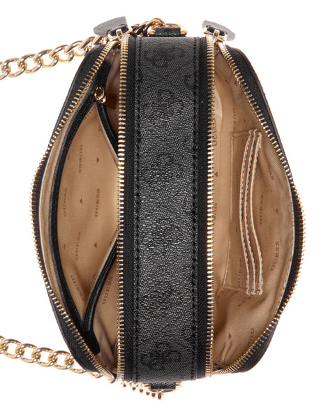 GUESS Noelle Crossbody Camera, Coal Logo GUESS