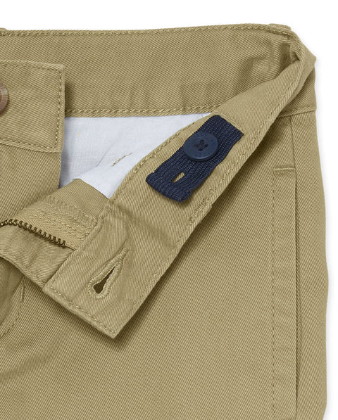 The Children's Place Boys Stretch Chino Pants,Flax 2 Pack,6