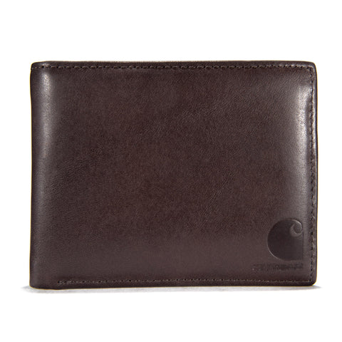 Carhartt Men's Billfold Wallet, Oil Tan Leather (Brown), One Size Carhartt