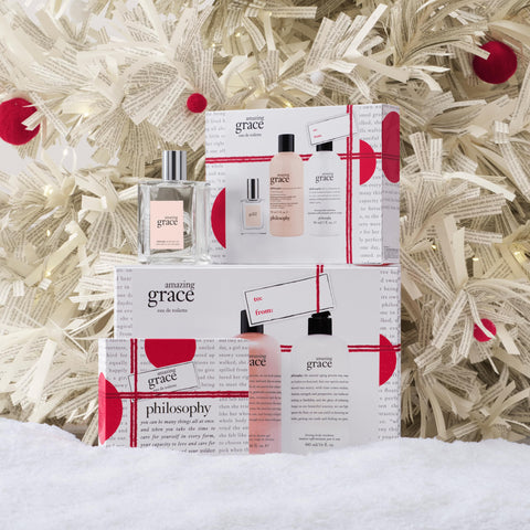 women's 3-pc amazing grace eau de toilette collection holiday gift set philosophy