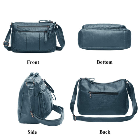 VOLGANIK ROCK Purses for Women Soft PU Leather Shoulder Bag Ladies Crossbody Purse and handbags Lightweight Pocketbook VOLGANIK ROCK