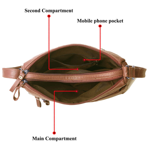 VOLGANIK ROCK Purses for Women Soft PU Leather Shoulder Bag Ladies Crossbody Purse and handbags Lightweight Pocketbook VOLGANIK ROCK