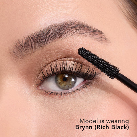 Thrive Causemetics Liquid Lash Extensions Mascara, Tubing Thrive Mascara Lengthening, Volumizing & Curling, Smudge Proof, Washable, No Clumping or Flaking, Vegan & Cruelty Free, Brynn (Rich Black)