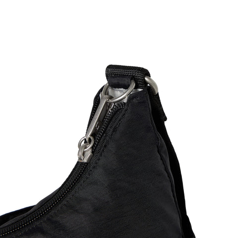 Baggallini Womens Securtex® Anti-theft Free Time Crossbody Bag Cross Body, Black Baggallini