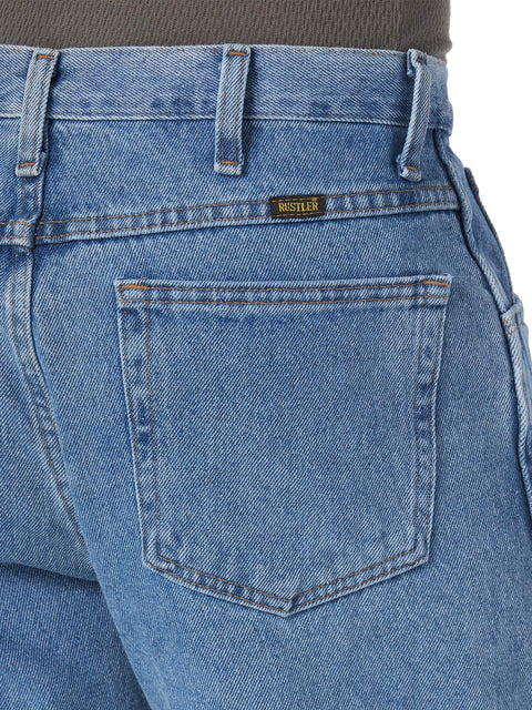 Rustler Men's Classic Regular Fit Jean,Stonewash,36W x 30L