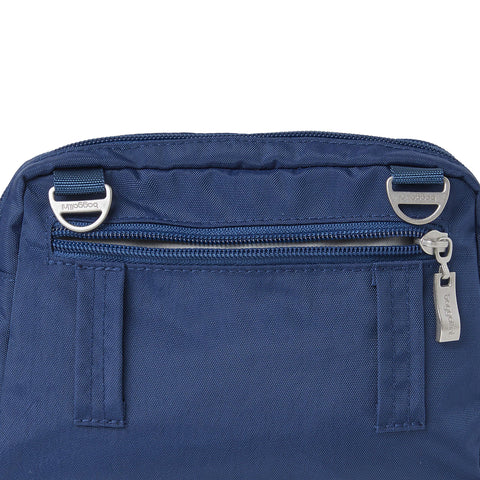 Baggallini womens Triple Zip Travel Crossbody Handbags, Pacific, One Size US Baggallini