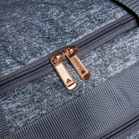 adidas Unisex Defender 4 Small Duffel Bag, Jersey Onix Grey/Rose Gold/Onix Grey, One Size adidas