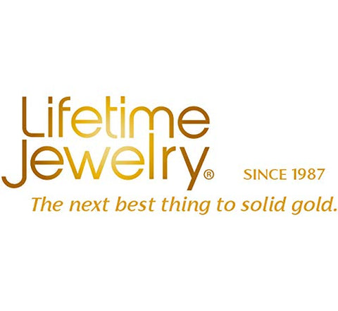 LIFETIME JEWELRY 7mm Rope Chain Necklace 24k Real Gold Plated for Men and Women (20 inches, 1 - Gold Plated, 1) LIFETIME JEWELRY