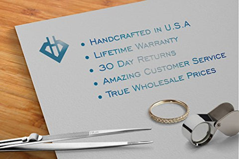 15 Carat Round 14K White Gold 17 "Graduate Diamond Tennis Riviera Necklace (J-K Color, I1-I2 Clarity) Graduating Value Collection 3 Prong Houston Diamond District