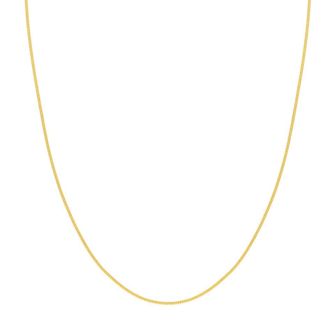14k Yellow Gold 1.1mm Round Franco Cable Lobster Claw Closure 16 Inch Jewelry Gifts for Women JewelryWeb