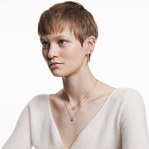 SWAROVSKI Women's Sparking Dance Crystal Jewelry Collection, Rose Gold Tone Finish SWAROVSKI