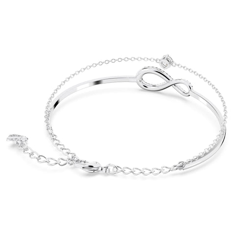 SWAROVSKI Women's Infinity Crystal Jewelry Collections, Rhodium & Rose Gold Tone Finish SWAROVSKI