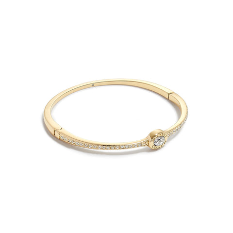 Coach Women's Signature Pave Bangle Bracelet Coach
